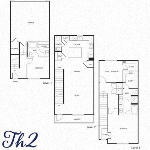 Floor Plan - Townhome II