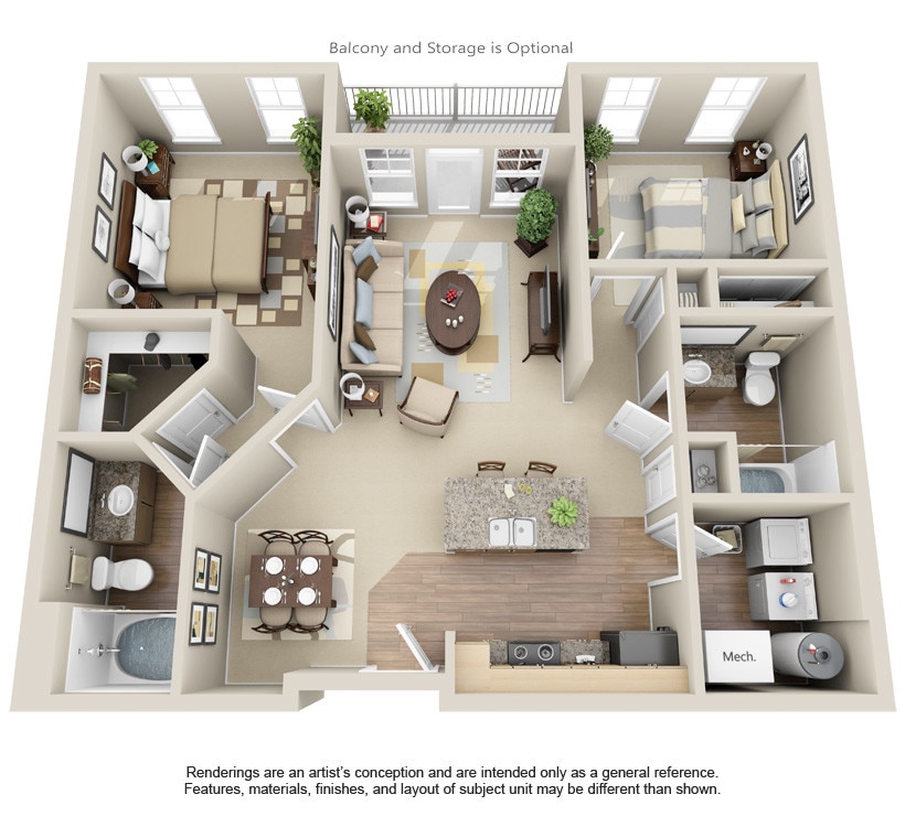 Floor Plan - B1 Baltimore