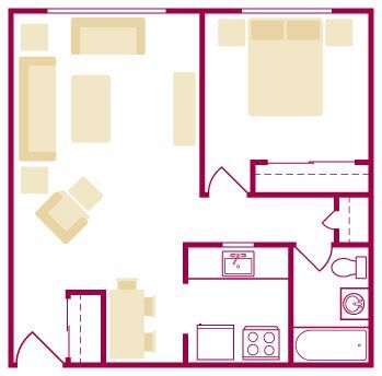 Floor Plan - 1B