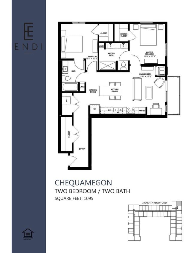 Floor Plan - Chequamegon