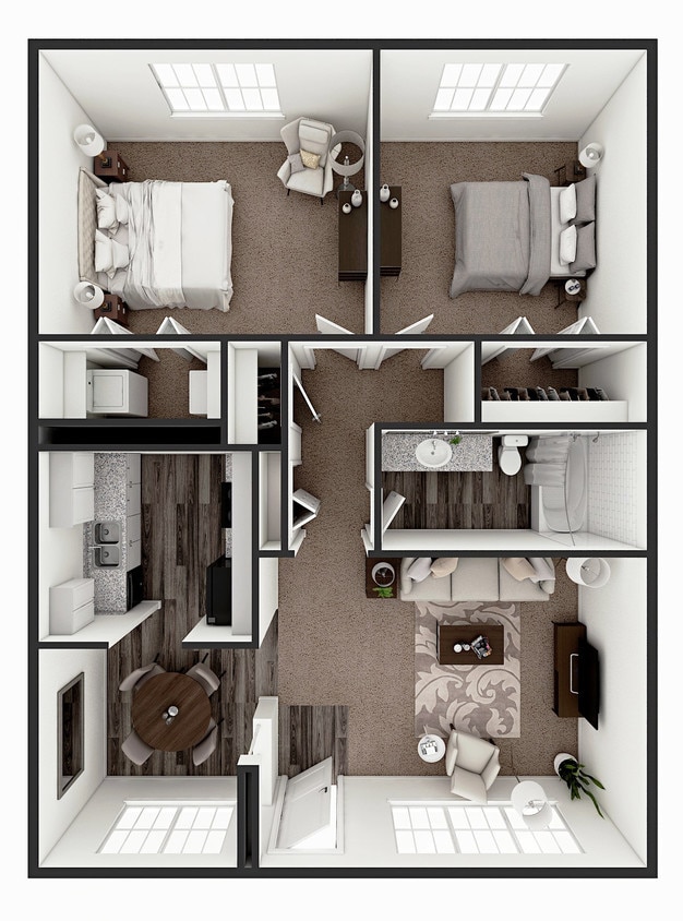 Floor Plan - The Bedford