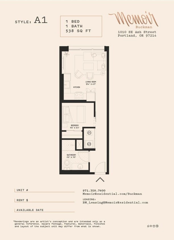 Floor Plan - URBAN 1X1