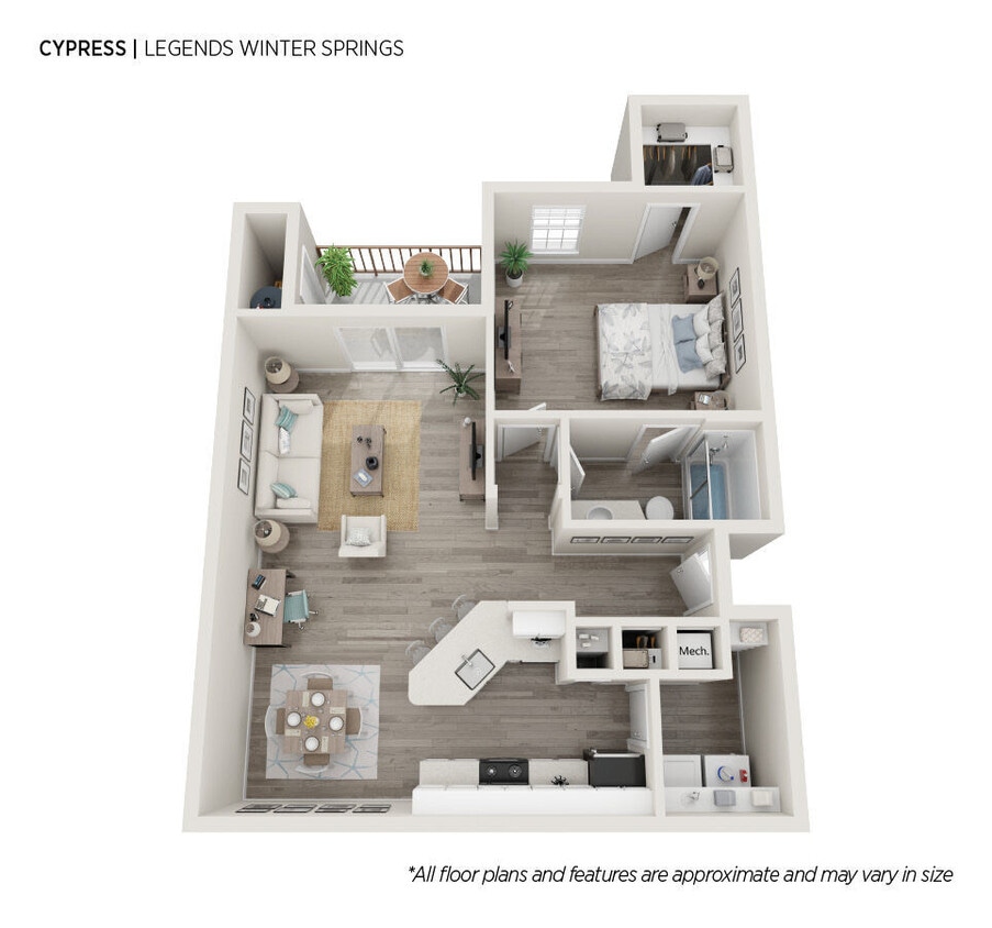 Floor Plan - Cypress