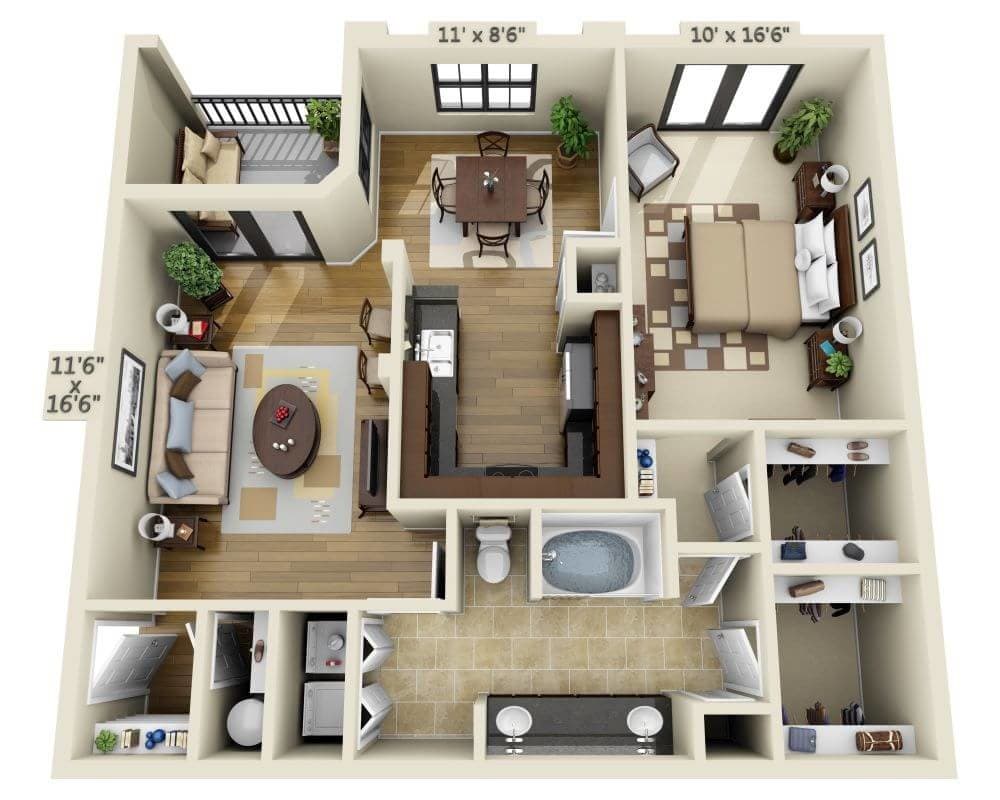 Floor Plan - Travis