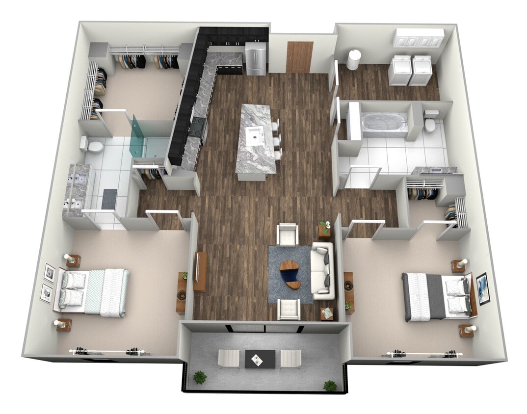 Floor Plan - B1 - Koa