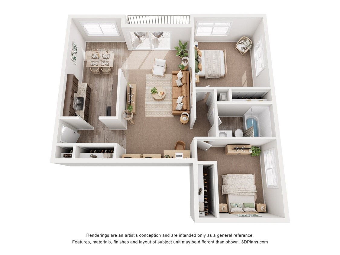 Floor Plan - 2 Bedroom
