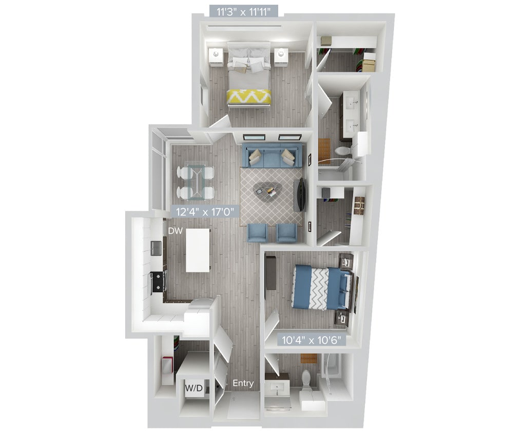 Floor Plan - B6-1001