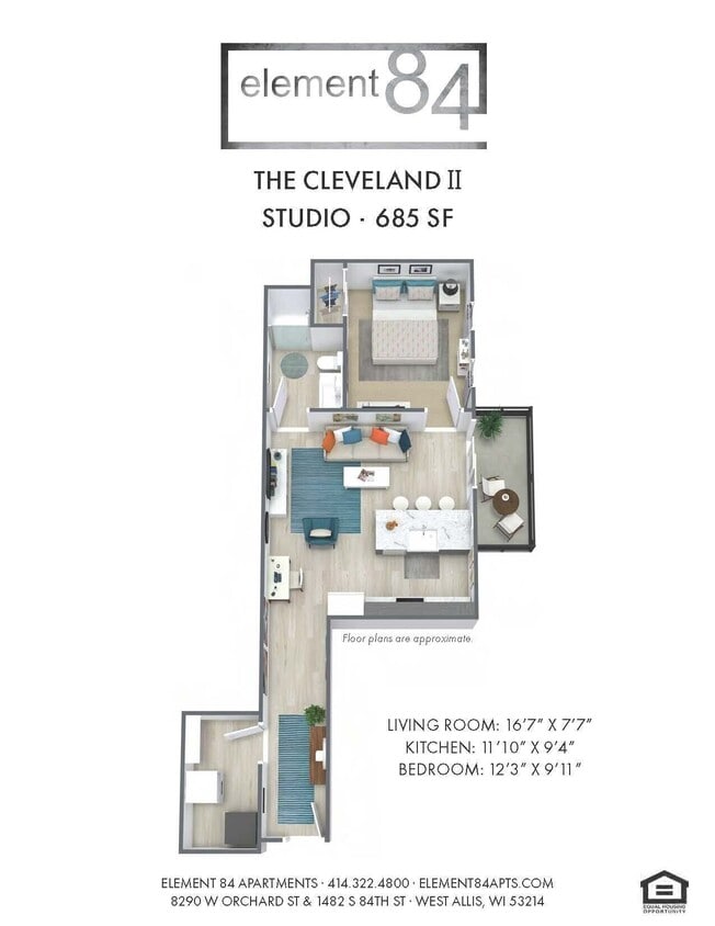 Floor Plan - Cleveland 2