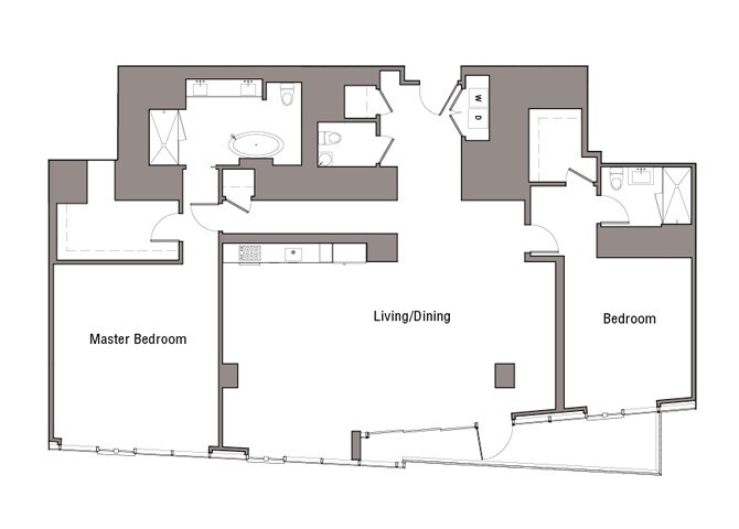 Floor Plan - 2J