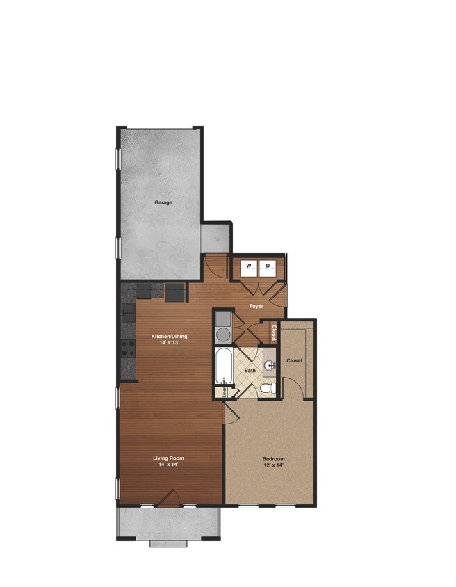 Floor Plan - The Fern Bell A2