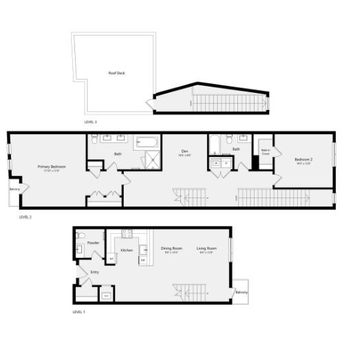 Floor Plan - Y Loft A