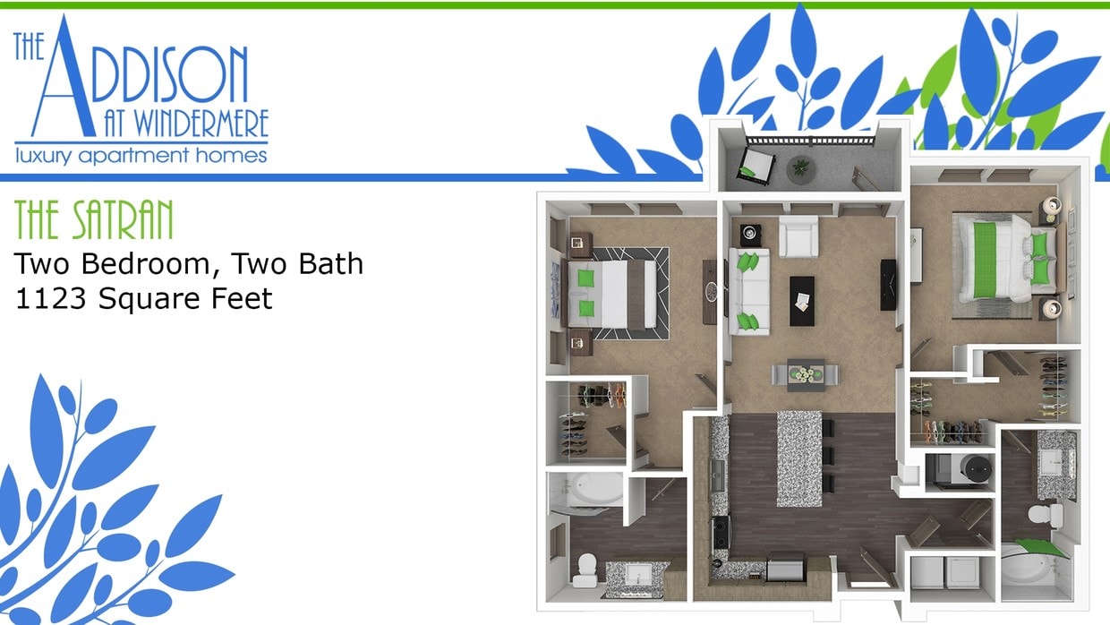 Floor Plan - The Satran