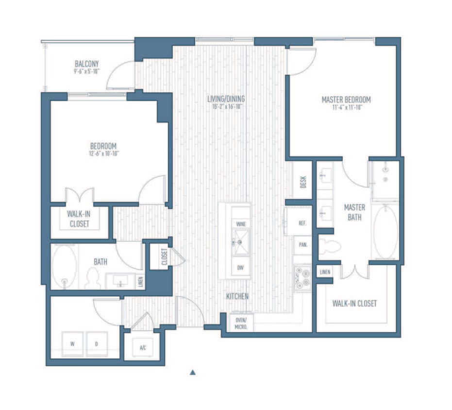 B15 floor plan One Hermann Place - B15