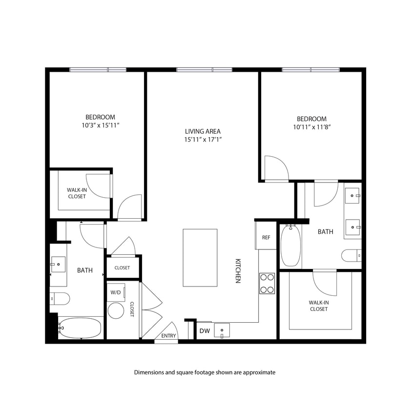 Floor Plan - The Locomotive