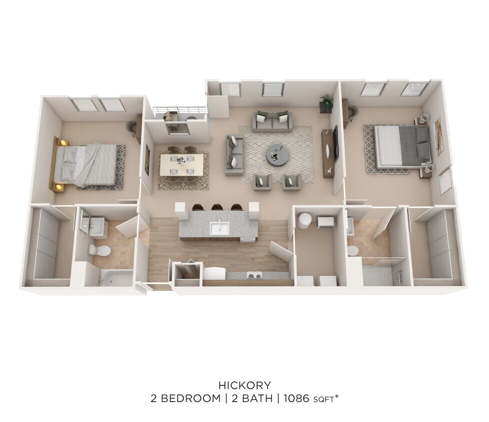 Floor Plan - Hickory