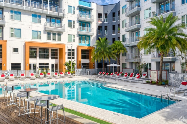 Pool - The Parker at Maitland Station Apartments