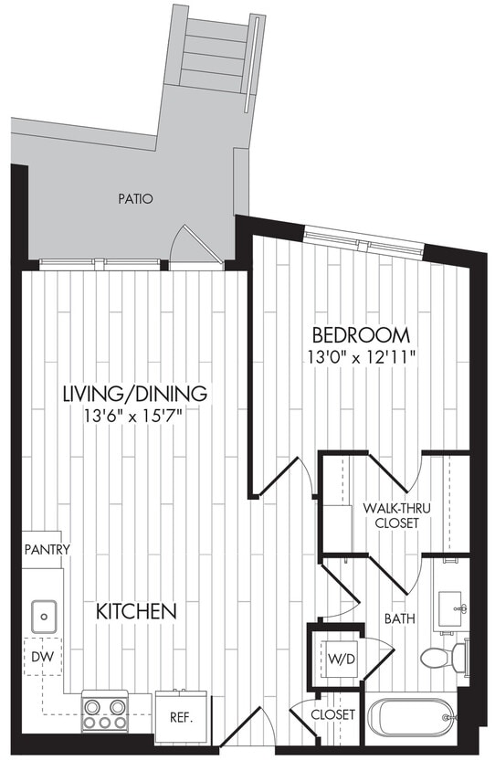 Floor Plan - 7575 - 1G