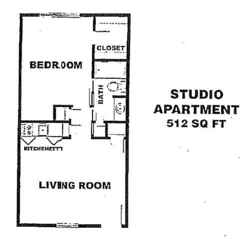 Studio + 1 Bathroom - Studio