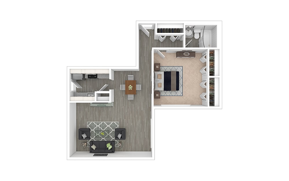 Floor Plan - Bennett - Renovated