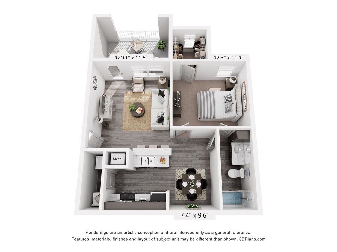 Floor Plan - The Bigby