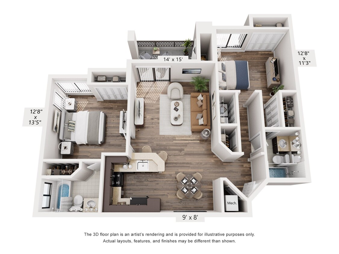 Floor Plan - Model B2
