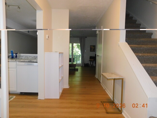 Front Door Entry View - Evergreen Townhomes