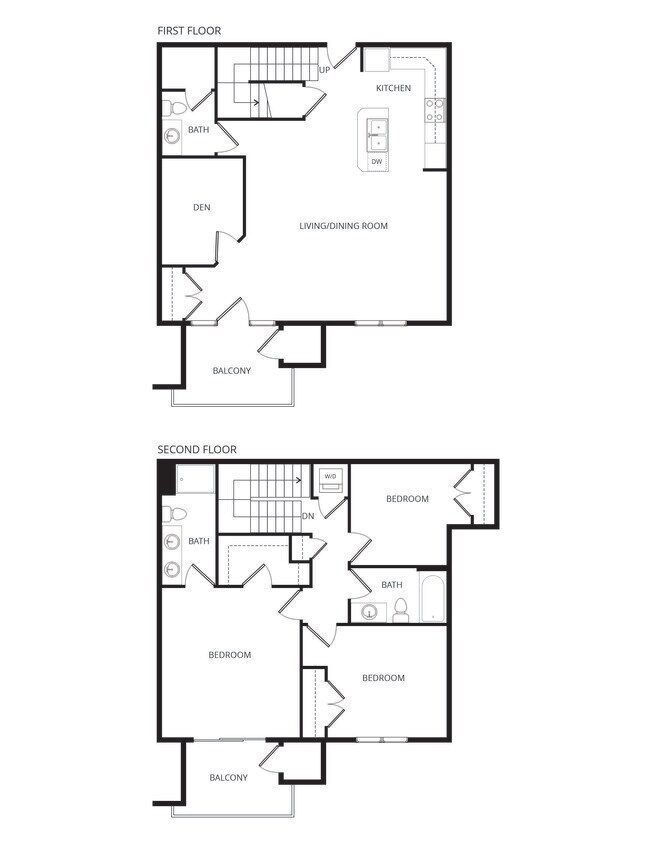 Floor Plan - J1 Townhome