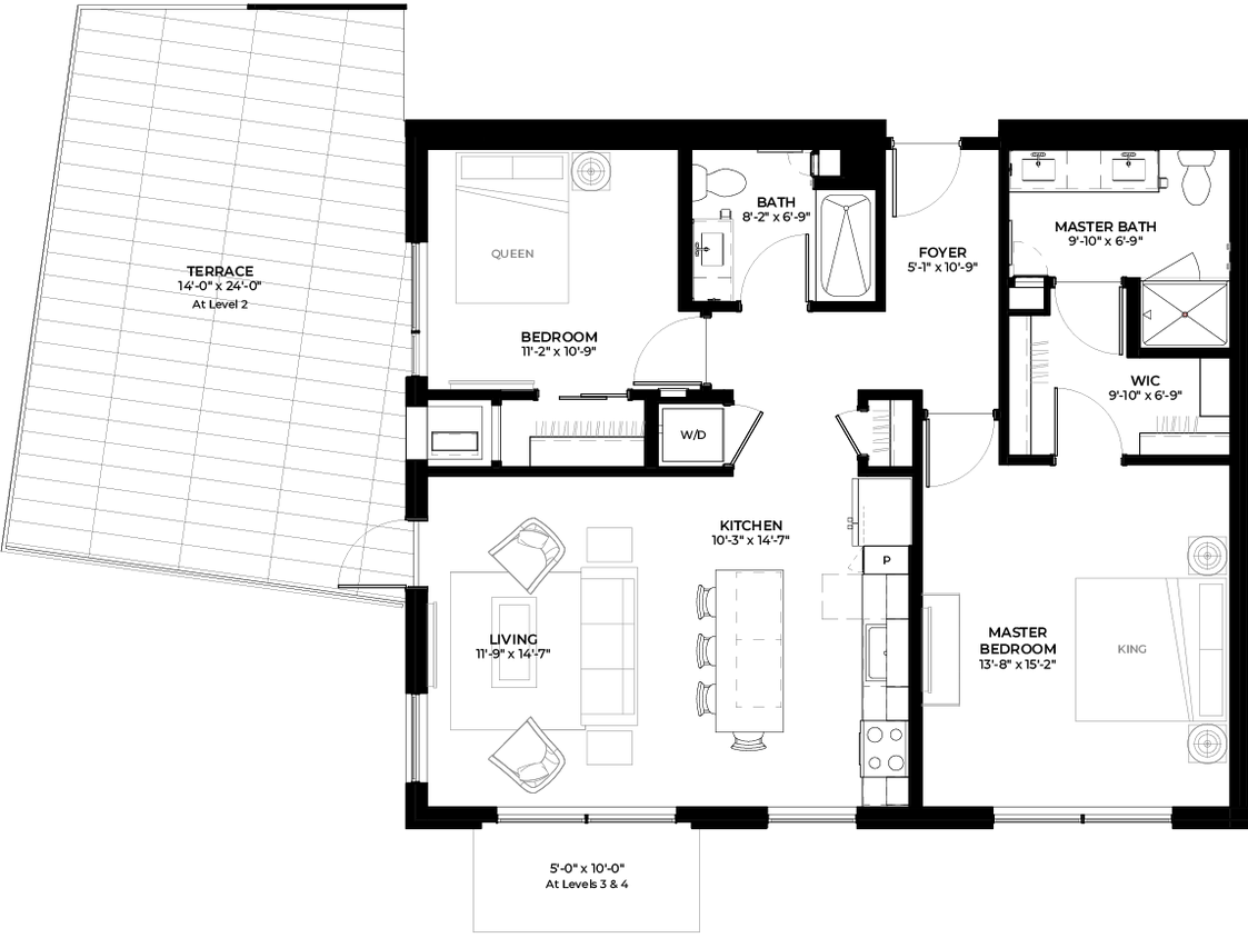 Floor Plan - Cedar (B4)