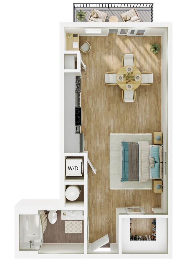 Floor Plan - S1B - White Buffalo