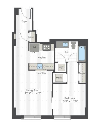 Floor Plan - Studio-A4