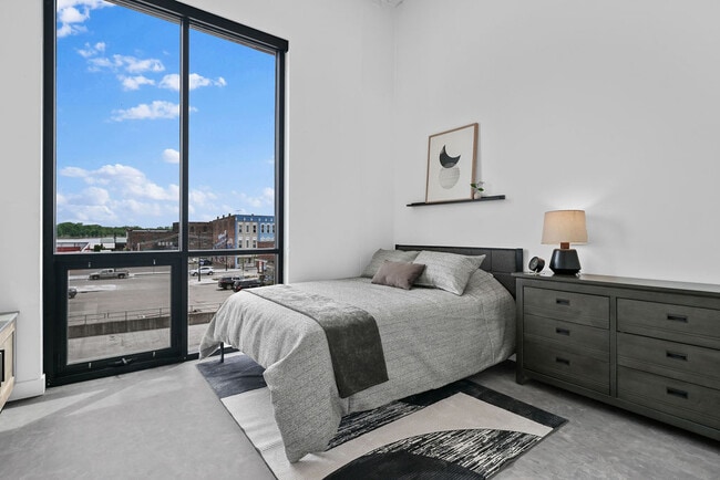Furnished Bedroom - Urbane424 Apartments