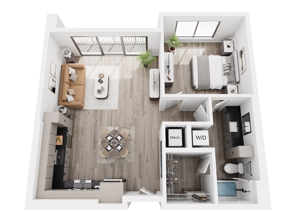 Floor Plan - A16 Renovated