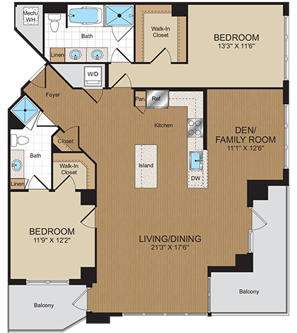 Floor Plan - D1PH