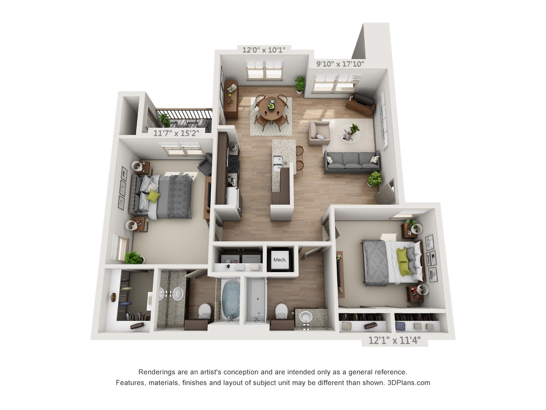 Floor Plan - Claiborne