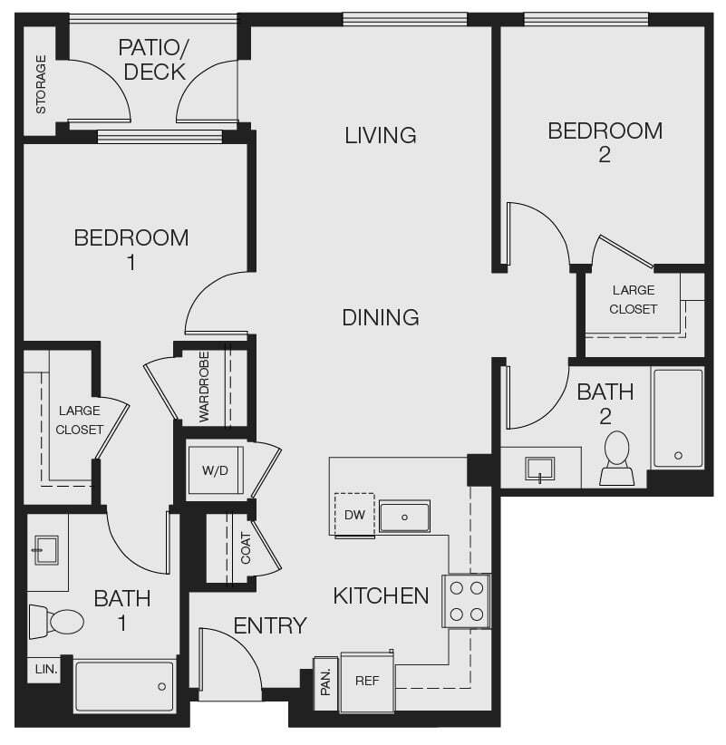 Floor Plan - 2DB
