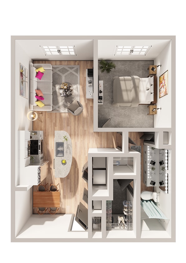 Legacy North - A1QC0 Floorplan - A1Q