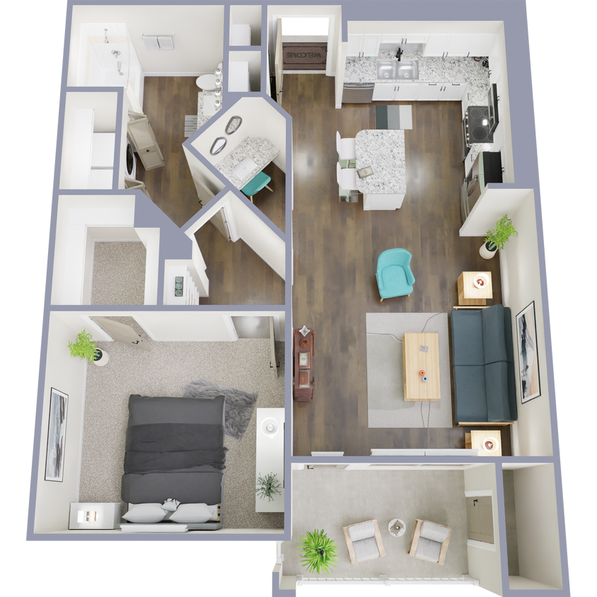 Avalon730_Overhead_HiRes.png - 1 Bed x 1 Bath