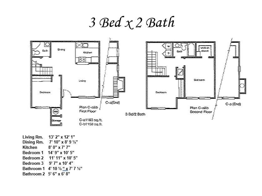 3bed 2bath - 3 bed/2 bath