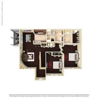 Floor Plan - The Waterfall 2nd Floor