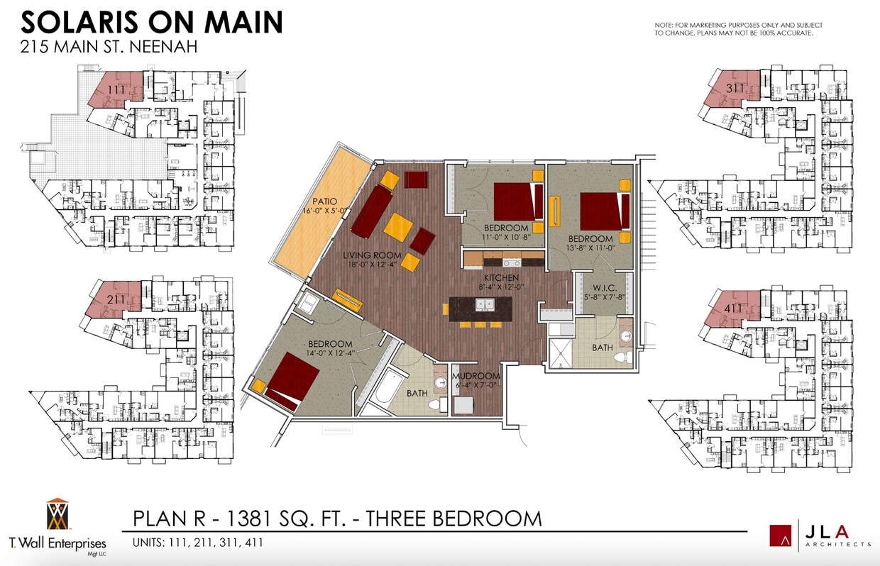 Floor Plan - Three Bed R