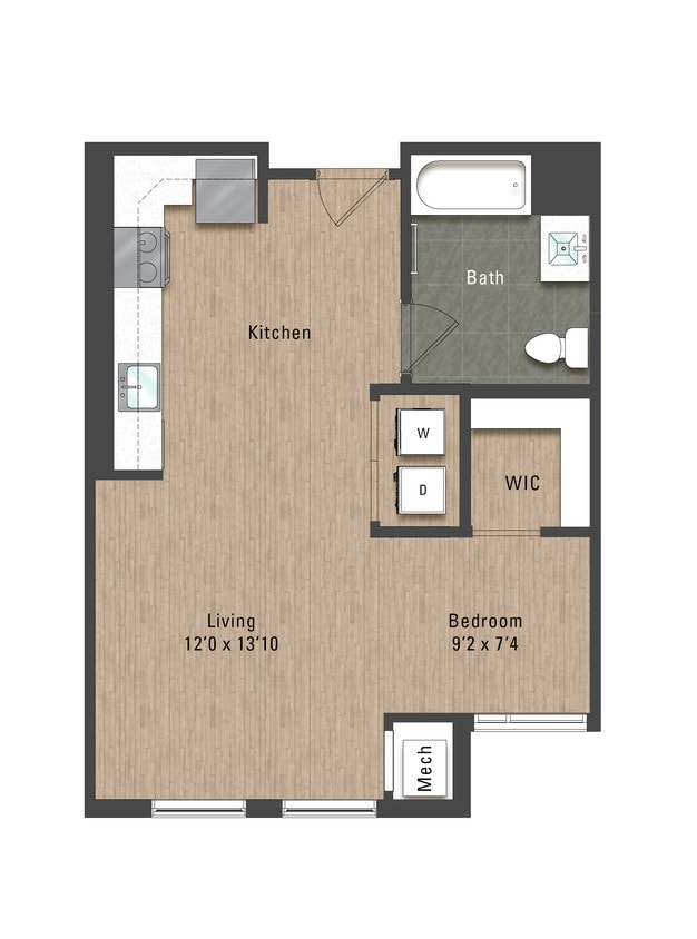 Floor Plan - The Dewey