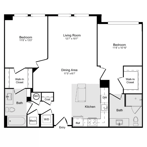Floor Plan - C-1f