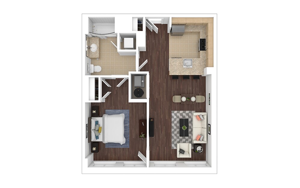 Floor Plan - A7 - Renovated
