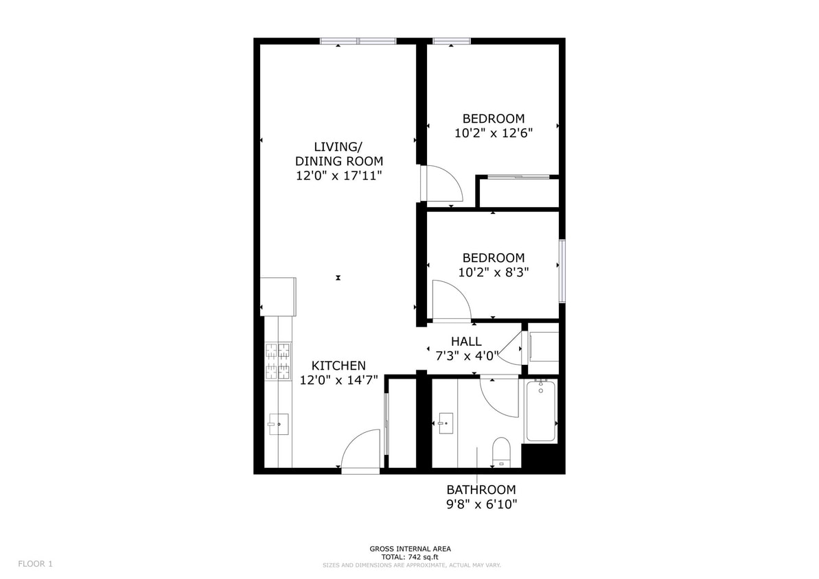 Floor Plan - 1/1