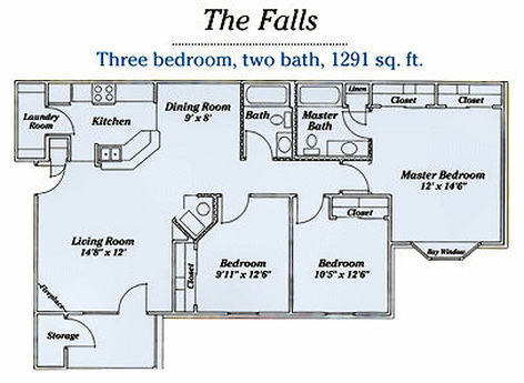 Floor Plan - The Falls