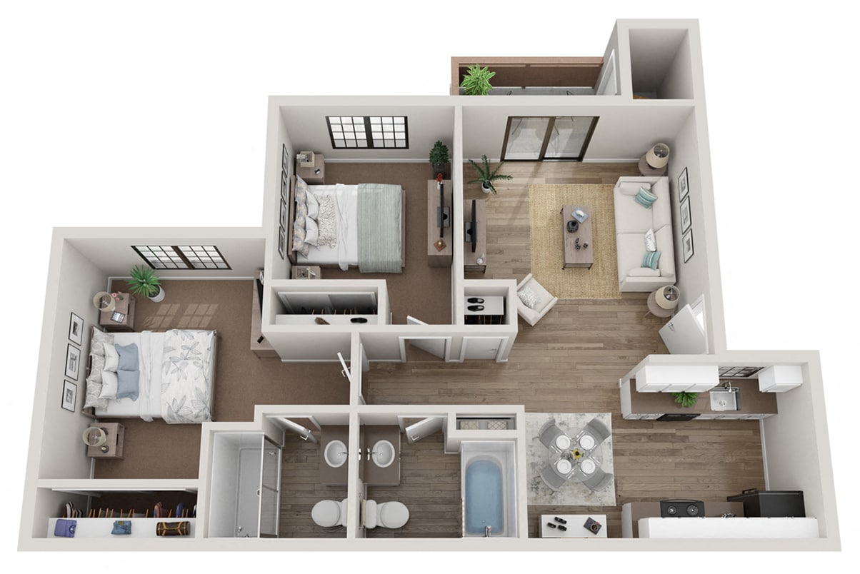 Floor Plan - Woodland