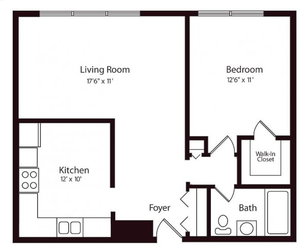 ONE BED - E - 1L