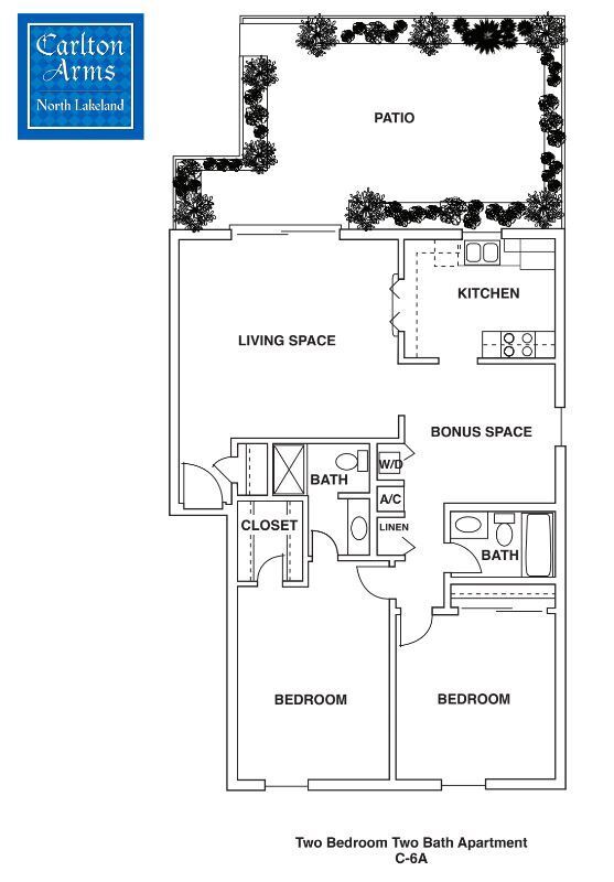Floor Plan - C6A Upstairs