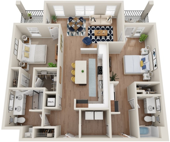 Floor Plan - Monocacy