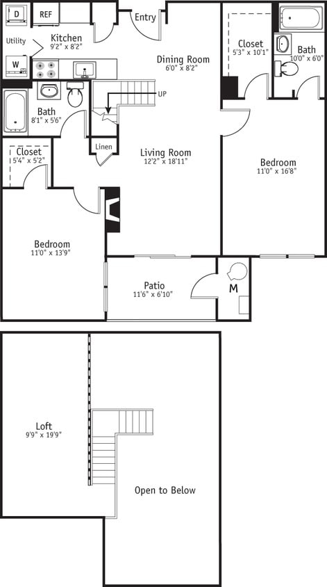 Floor Plan - Lincoln/loft
